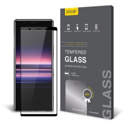 Olixar Sony Xperia 5 Full Cover Glass Screen Protector - Black