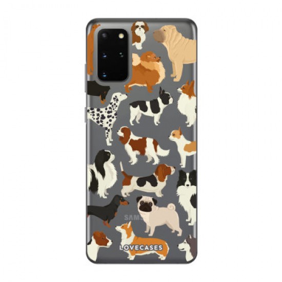 LoveCases Samsung Galaxy S20 Plus Gel Case - Dogs