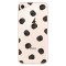 LoveCases iPhone 7 Plus Polka Phone Case - Clear Black