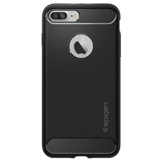 Spigen Rugged Armor iPhone 8 Plus / 7 Plus Case - Black