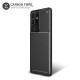 Olixar Carbon Fibre Samsung Galaxy S21 Ultra Protective Case - Black