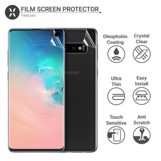 Olixar Front And Back Samsung Galaxy S10 Plus TPU Screen Protectors