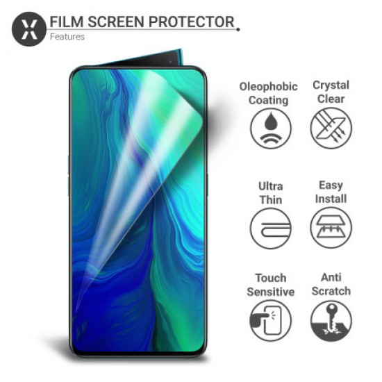 Olixar Oppo Reno 5G Film Screen Protector 2-in-1 Pack