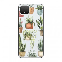 LoveCases Google Pixel 4 XL Plants Clear Phone Case