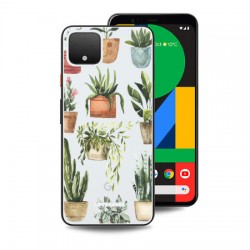 LoveCases Google Pixel 4 XL Plants Clear Phone Case