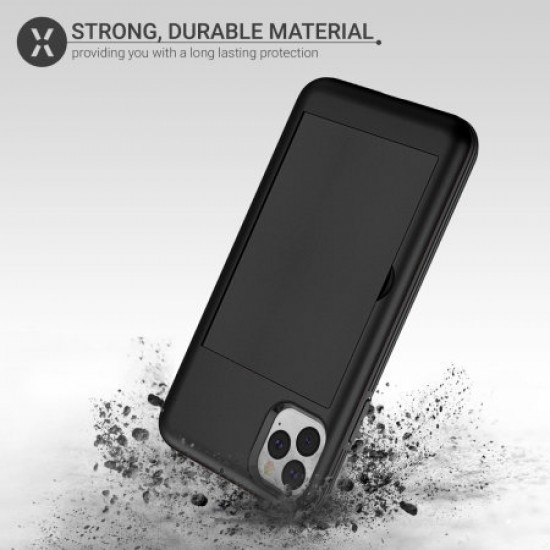 Olixar Armour Vault iPhone 11 Pro Tough Wallet Case - Black