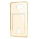 Olixar FlexiShield Slot Samsung Galaxy Note 5 Gel Case - Gold Tint