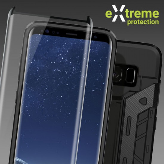 Olixar Extreme Protection Galaxy S8 Plus Case & Glass Screen Protector