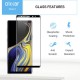 Olixar Samsung Galaxy Note 9 Full Cover Glass Screen Protector - Black