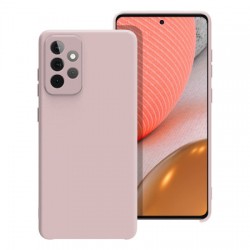 Olixar Samsung Galaxy A72 Soft Silicone Case - Pastel Pink