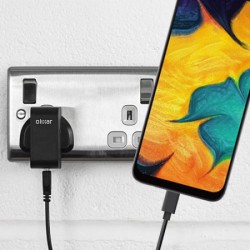 High Power Samsung Galaxy A30 Wall Charger & 1m USB-C Cable