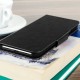 Olixar Leather-Style Huawei Honor 9 Lite Wallet Stand Case - Black