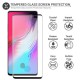 Olixar Samsung S10 5G Case Compatible Glass Screen Protector - Black