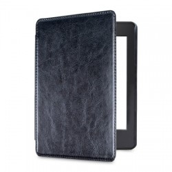 Olixar Leather-style Kindle Paperwhite 4 Case - Black