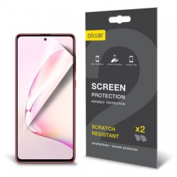 Olixar Samsung Galaxy Note 10 Lite Film Screen Protector 2-in-1 Pack