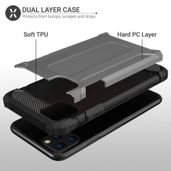 Olixar Delta Armour Protective iPhone 11 Pro Case - Gunmetal