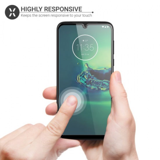 Olixar Motorola Moto G8 Plus Tempered Glass Screen Protector