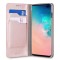 Olixar Leather-Style Galaxy S10 Plus Wallet Stand Case - Rose Gold