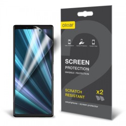 Olixar Sony Xperia 1 Film Screen Protector 2-in-1 Pack