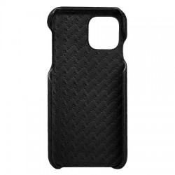 Vaja Grip iPhone 11 Premium Leather Case - Black