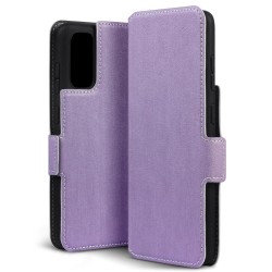 Terrapin Low Profile PU Leather Wallet Case - Purple for Samsung Galaxy S20