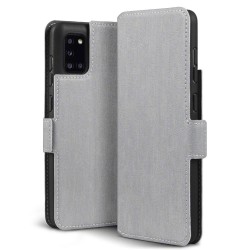 Terrapin Samsung Galaxy A31 Low Profile PU Leather Wallet Case - Grey