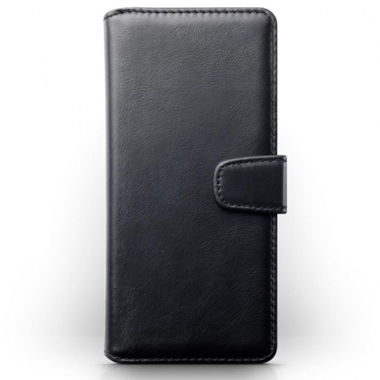 Terrapin Real Leather Wallet Case for Samsung Galaxy A11 - Black