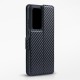 Terrapin Huawei P40 Pro Low Profile PU Leather Wallet Case - Black Carbon Fibre 