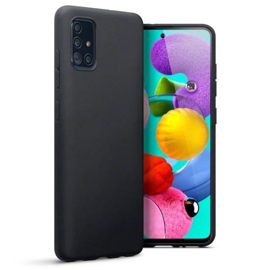 Terrapin Samsung Galaxy A51 TPU Gel Skin Case - Black Matte