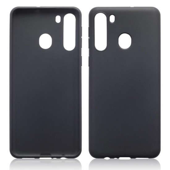 Terrapin Samsung Galaxy A21 TPU Gel Case - Black Matte