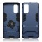 Terrapin Dual Layer Shock Resistant Case with Stand - Dark Blue for Samsung Gala