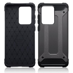 Terrapin Double Layer Impact Case - Gunmetal for Samsung Galaxy S20 Ultra