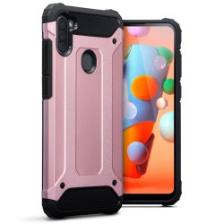 Terrapin Double Layer Impact Case for Samsung Galaxy A11 - Rose Gold