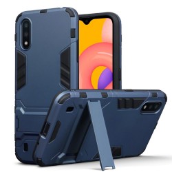 Terrapin Dual Layer Impact Case for Samsung Galaxy A01 - Dark Blue