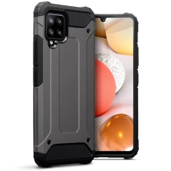 Terrapin Samsung Galaxy A42 5G Double Layer Impact Case - Gunmetal