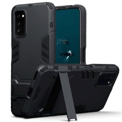 Terrapin Huawei Honor V30 Dual Layer Armour Case with Stand - Black