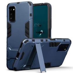 Terrapin Huawei Honor V30 Dual Layer Armour Case with Stand - Dark Blue