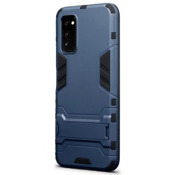 Terrapin Huawei Honor V30 Dual Layer Armour Case with Stand - Dark Blue