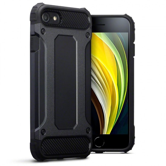 Terrapin Double Layer Impact Case for Apple iPhone 7/8/SE 2020 - Black