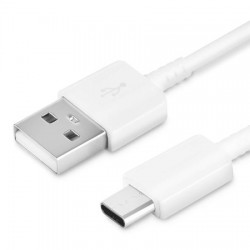 Official Samsung USB-C Galaxy S8 Plus Fast Charging Cable - White