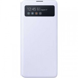 Official Samsung Galaxy Note 10 Lite S-View Flip Cover Case - White