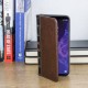 Olixar XTome Leather-Style Samsung Galaxy S9 Book Case - Brown