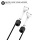 Olixar Soft Silicone Anti-Loss AirPods Pro EarPhone Strap - Black