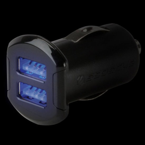 Scosche reVOLT Dual USB 4.8A Car Charger - Black