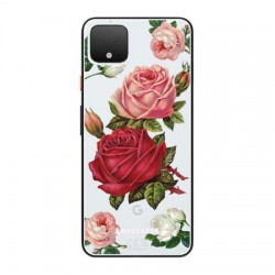 LoveCases Google Pixel 4 XL Roses Clear Phone Case