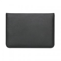 Olixar Leather-Style Universal 13" Laptop Sleeve With Stand - Black