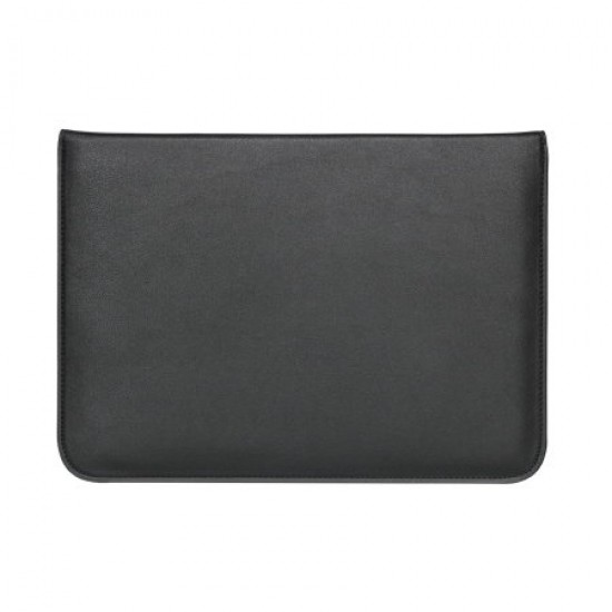 Olixar Leather-Style Universal 13" Laptop Sleeve With Stand - Black