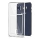 Olixar FlexiShield Slot Samsung Galaxy S6 Edge Plus Gel Case - Clear