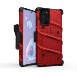 Zizo Bolt Samsung Galaxy Note 20 5G Tough Case - Red