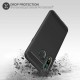 Olixar Sentinel Samsung A8S Case And Glass Screen Protector - Black